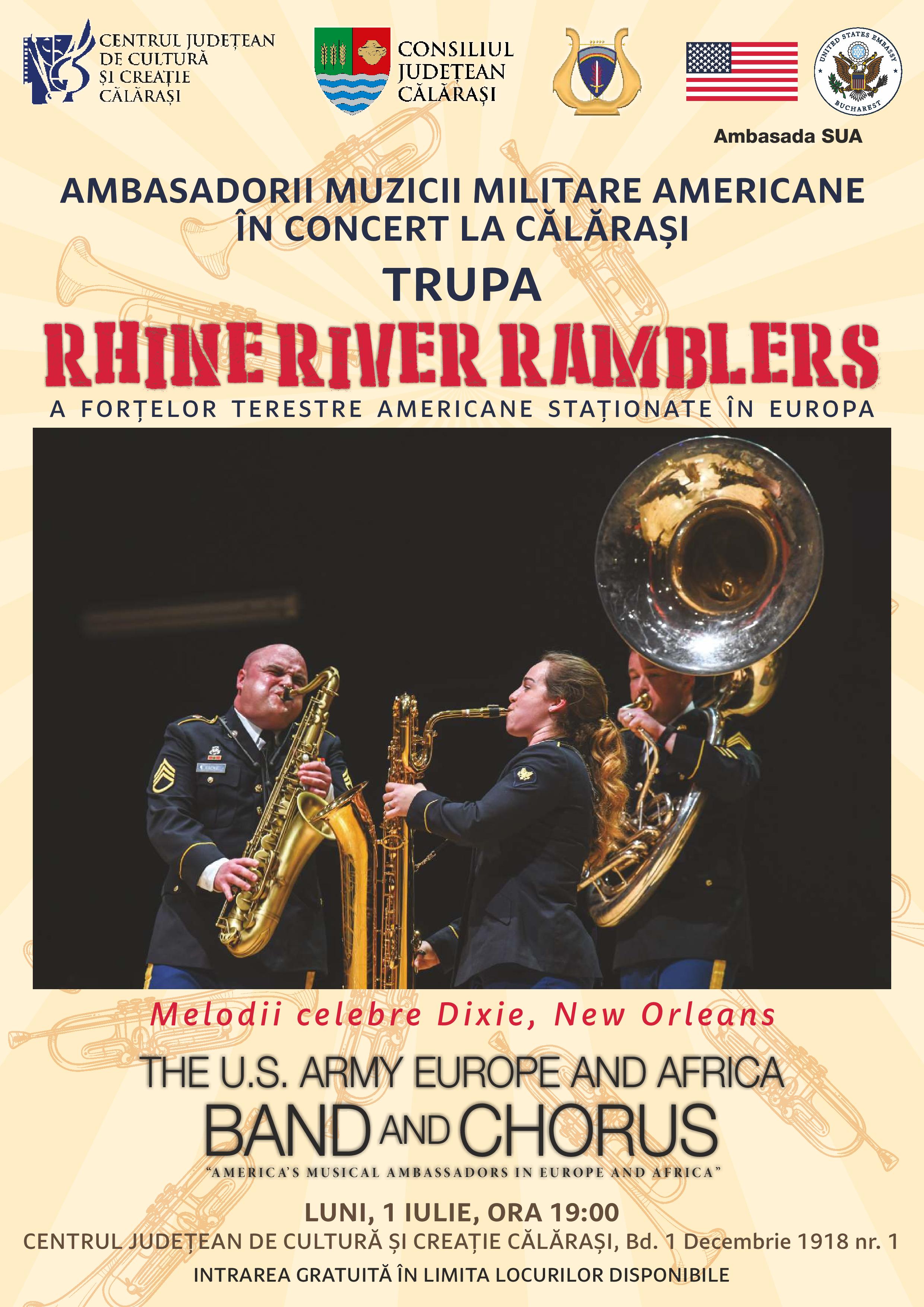  Rhine River Ramblers - ambasadorii muzicii militare americane